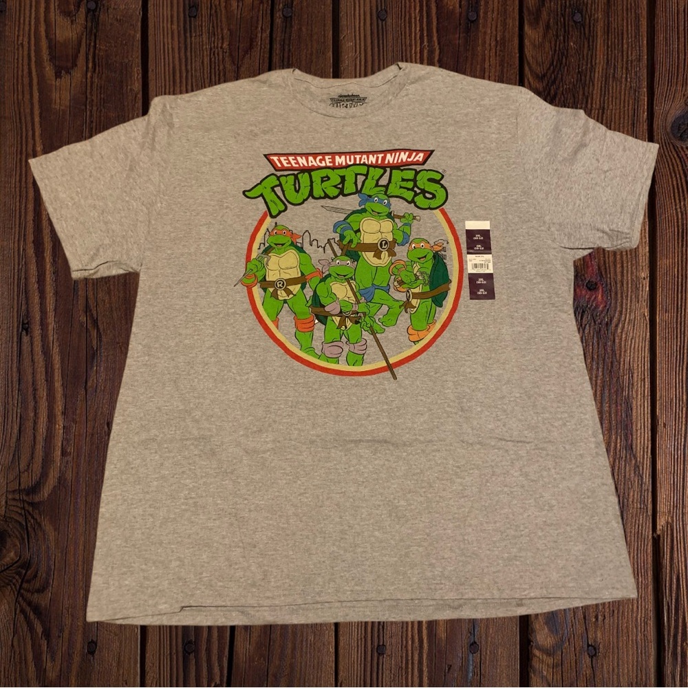 TMNT Teenage Mutant Ninja Turtles 1984 Shirt Raphael Michaelangelo 1980’s Geek